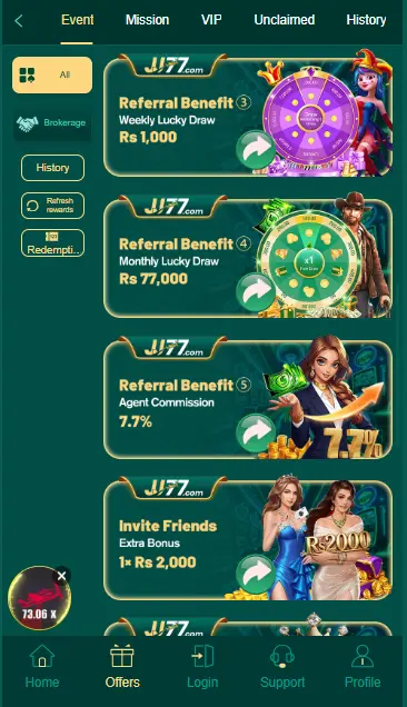 JJ77 Game Apk