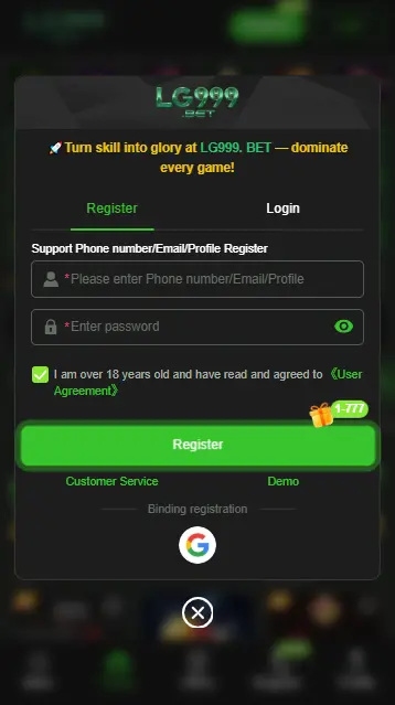 LG999 Game Apk