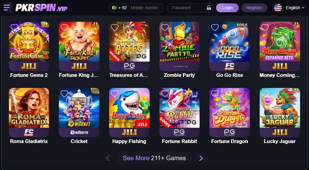 Pkr Spin Game Download