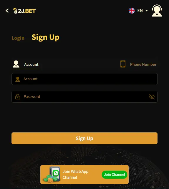 2JBet Game App