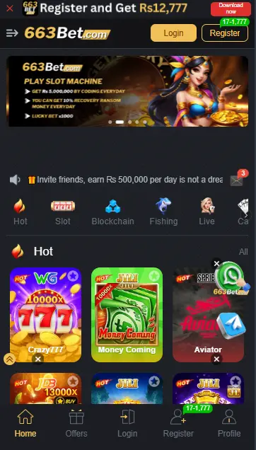 663 Bet Game Download