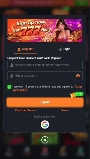 JK 667 Game Login