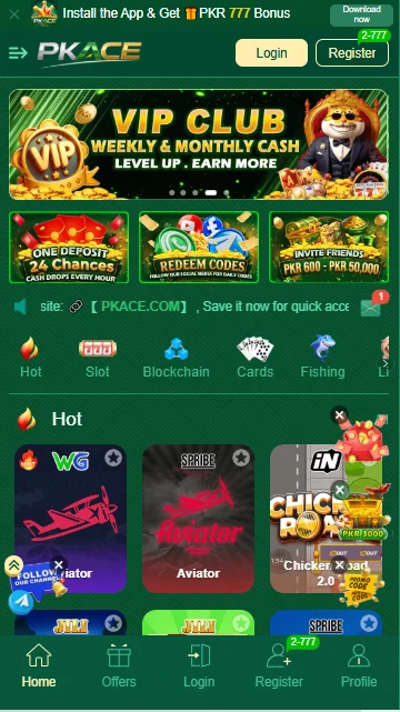 Pk Ace Game App