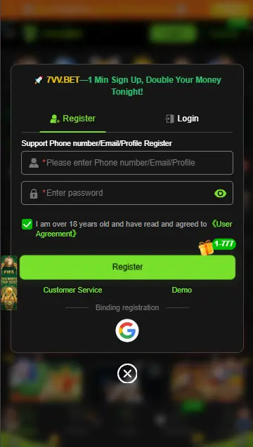 7VV Bet Game Login