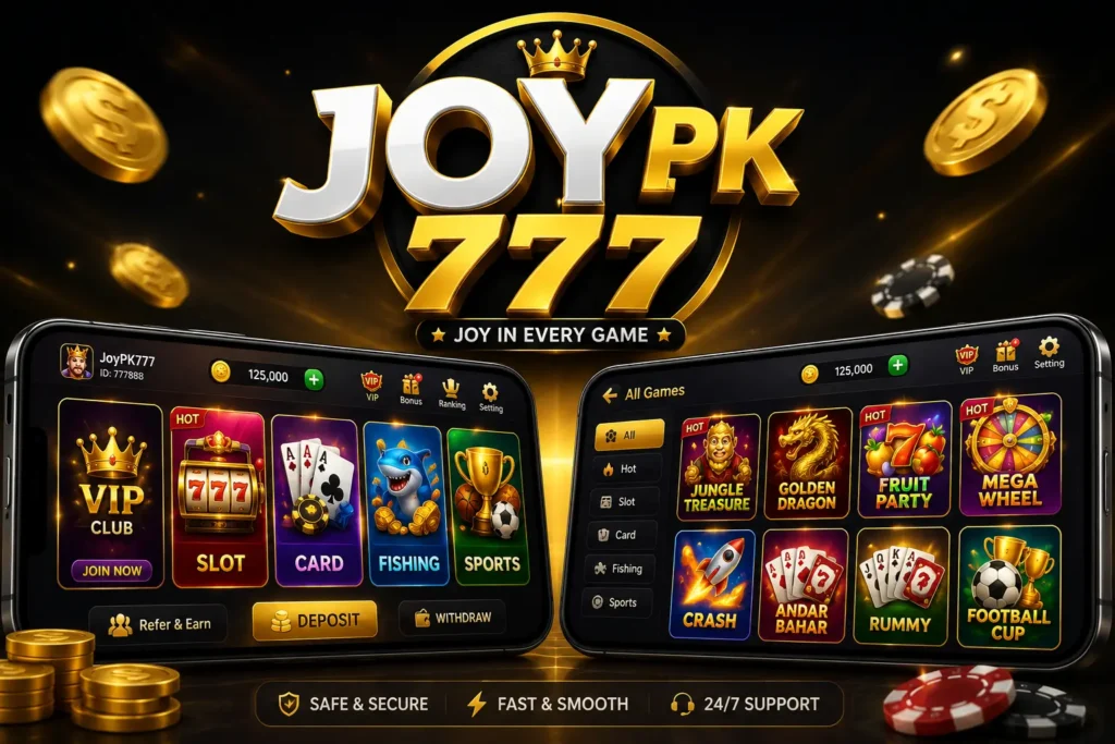 Joypk777 Game App