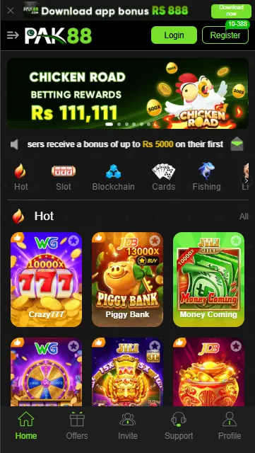 Pak88 Game App