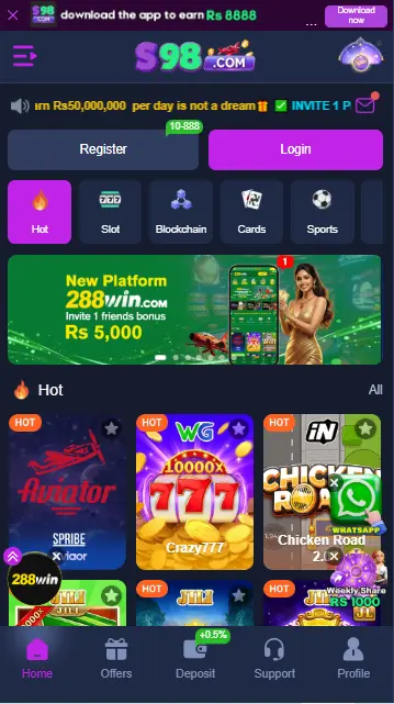 S98 Game App