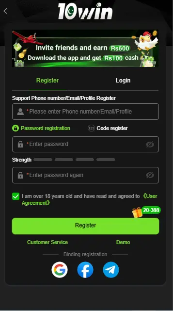 10Win Game Login