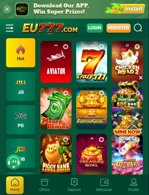 EU777 Game App