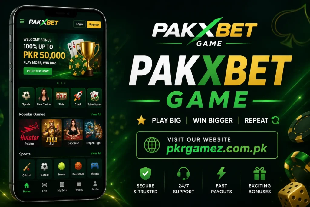 Pakxbet Game Interface