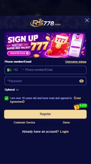 RS778 Game App