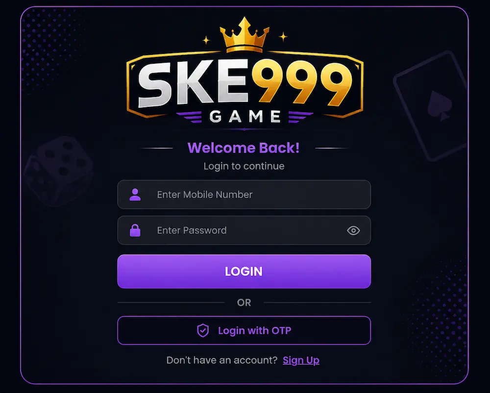 SK E999 Game Login