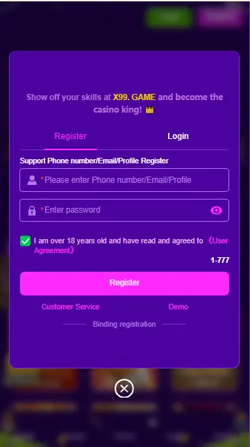 X99 Game App