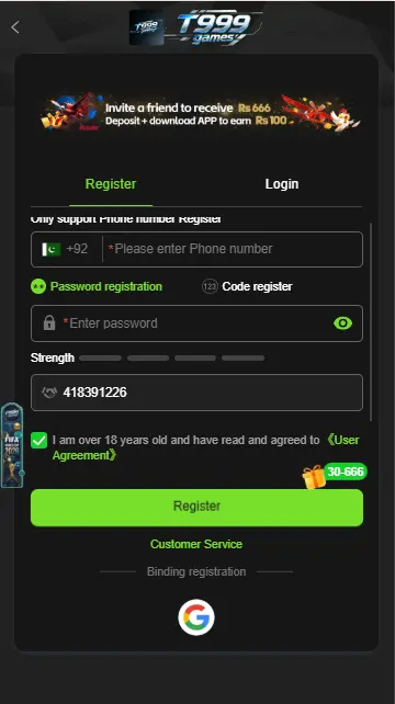 T999 Game App